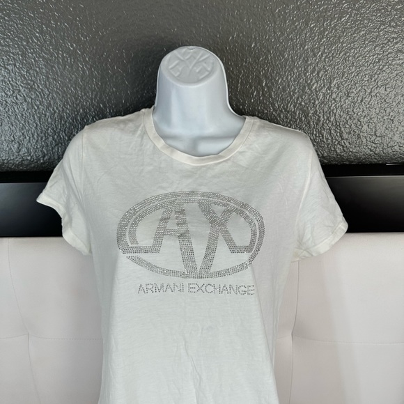 A/X Armani Exchange Rhinestone
Logo Tee XL - Picture 3 of 8